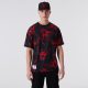 NEW ERA NBA CHICAGO BULLS NEON TEE BLACK