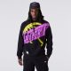 NEW ERA NBA LOS ANGELES LAKERS NEON OVERSIZED HOODY BLACK