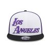 NEW ERA LOS ANGELES LAKERS CITY EDITION 2022 WHITE/PURPLE