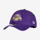 NEW ERA LOS ANGELES LAKERS WASH WORDMARK 9TWENTY PURPLE