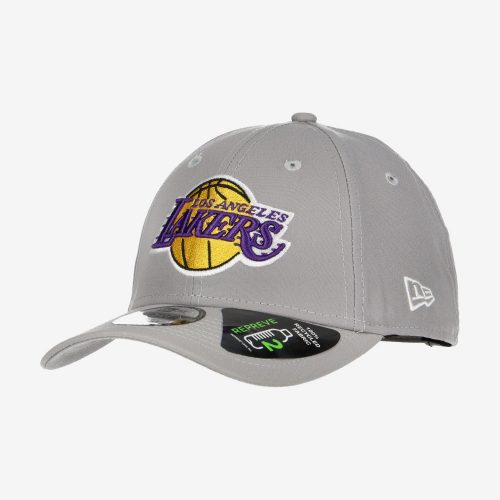 NEW ERA LOS ANGELES LAKERS REPREVE 9FORTY GREY