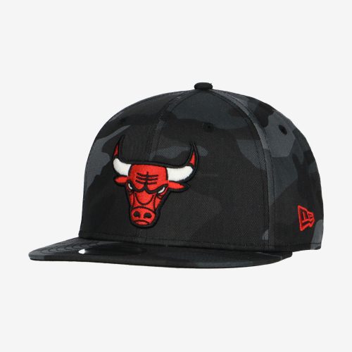 NEW ERA CHICAGO BULLS TEAM CAMO 9FIFTY BLACK