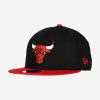 NEW ERA CHICAGO BULLS TEAM PATCH 9FIFTY BLACK