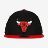 NEW ERA CHICAGO BULLS TEAM PATCH 9FIFTY BLACK