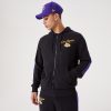 NEW ERA LOS ANGELES LAKERS SCRIPT FZ HOODY BLACK 4XL