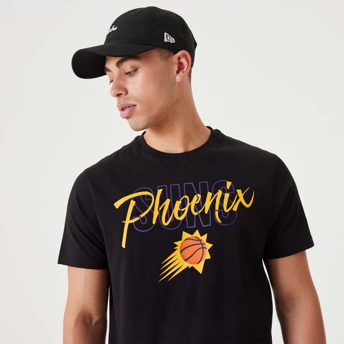 NEW ERA NBA PHOENIX SUNS SCRIPT TEE BLACK