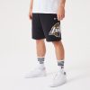 NEW ERA NBA LOS ANGELES LAKERS TEAM LOGO OS SHORTS BLACK