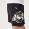 NEW ERA NBA LOS ANGELES LAKERS TEAM LOGO OS SHORTS BLACK