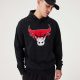 NEW ERA NBA CHICAGO BULLS NBA DRIP LOGO HOODY BLACK