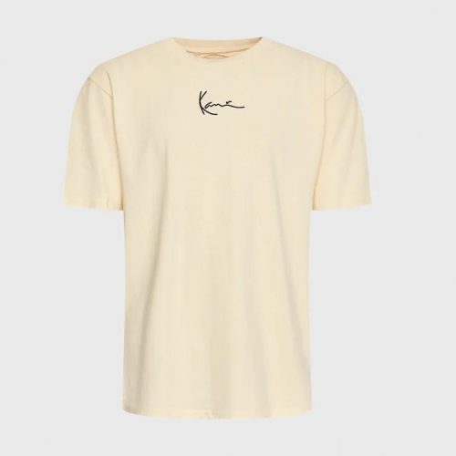 KARL KANI SMALL SIGNATURE ESSENTIAL TEE CREAM M