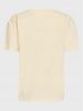 KARL KANI SMALL SIGNATURE ESSENTIAL TEE CREAM M