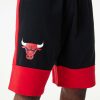 NEW ERA NBA COLOUR BLOCK SHORTS BLACK XXL