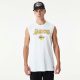 NEW ERA LOS ANGELES LAKERS NBA TEAM LOGO SLEVLSS TEE WHITE L