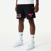 NEW ERA CHICAGO BULLS NBA TEAM LOGO SHORTS BLACK XL