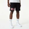 NEW ERA CHICAGO BULLS NBA TEAM LOGO SHORTS BLACK XL