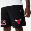 NEW ERA CHICAGO BULLS NBA TEAM LOGO SHORTS BLACK XXL