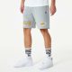 NEW ERA LOS ANGELES LAKERS NBA TEAM LOGO SHORTS GREY