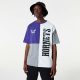 NEW ERA CHARLOTTE HORNETS NBA CUT AND SEW OS TEE PURPLE