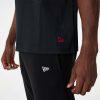 NEW ERA NBA TEAM LOGO MESH OS TEE BLACK L