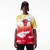 NEW ERA CHICAGO BULLS NBA SKY AOP OS TEE RED XL