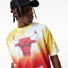 NEW ERA CHICAGO BULLS NBA SKY AOP OS TEE RED XL