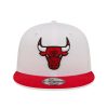 NEW ERA CHICAGO BULLS WHT CROWN TEAM 9FIFTY WHITE