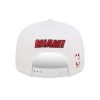 NEW ERA MIAMI HEAT  WHT CROWN TEAM 9FIFTY WHITE