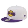 NEW ERA LOS ANGELES LAKERS WHT CROWN TEAM 9FIFTY WHITE S/M