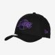 NEW ERA LOS ANGELES LAKERS NEON OUTLINE 9FORTY BLACK