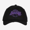 NEW ERA LOS ANGELES LAKERS NEON OUTLINE 9FORTY BLACK