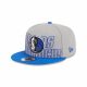 NEW ERA DALLAS MAVERICKS 2023 NBA DRAFT 950 GREY BLUE