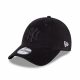 NEW ERA CORD 9FORTY NEW YORK YANKEES BLACK ONE