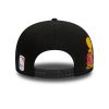 NEW ERA CHICAGO BULLS CHAMPIONS PATCH 9FIFTY BLACK S/M