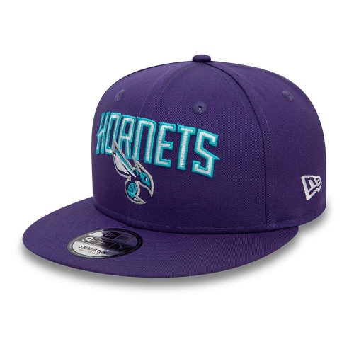 NEW ERA NBA PATCH 9FIFTY CHARLOTTE HORNETS PURPLE