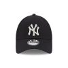 NEW ERA FEMALE METALLIC LOGO 9FORTY BLACK