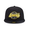 NEW ERA LOS ANGELES LAKERS SEASONAL INFILL 9FIFT BLACK