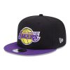 NEW ERA LOS ANGELES LAKERS CONTRAST SIDE PATCH 9FIFTY BLACK S/M