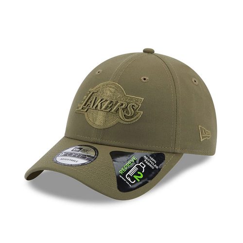 NEW ERA LOS ANGELES LAKERS REPREVE 9FORTY GREEN