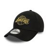 NEW ERA LOS ANGELES LAKERS METALLIC BADGE 9FORTY BLACK