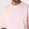 KARL KANI SMALL SIGNATURE ESSENTIAL TEE LIGHT ROSE XXL