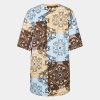 Karl Kani Small Signature Paisley Tee SAND/MULTICOLOR