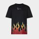 Karl Kani Small Signature Flame Tee BLACK