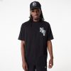 NEW ERA NBA TEAM GRPHC BP OS TEE BROOKLYN NETS BLACK