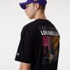 NEW ERA NBA CITY GRPHC BP OS TEE LOS ANGELES LAKERS BLACK L