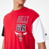 NEW ERA NBA CUT SEW OS TEE CHICAGO BULLS RED XL