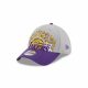 NEW ERA 3930 NBATO 23 LOS ANGELES LAKERS GREY/PURPLE M/L