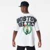 NEW ERA NBA LARGE GRPHC BP OS TEE BOSTON CELTICS WHITE XXL