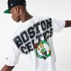 NEW ERA NBA LARGE GRPHC BP OS TEE BOSTON CELTICS WHITE