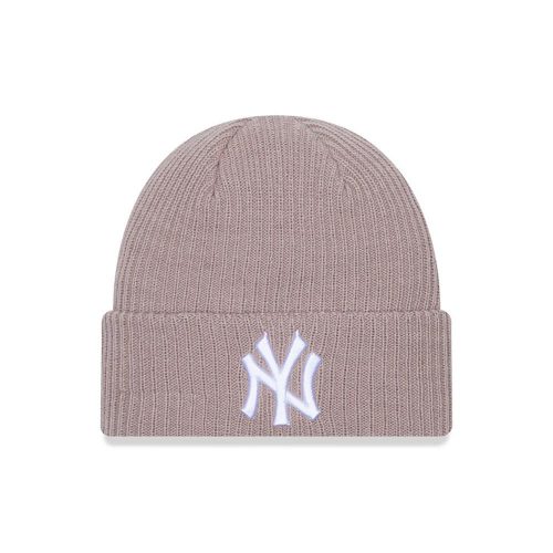 NEW ERA WMNS RIB POLYLANA BEANIE NEW YORK YANKEES BROWN ONE