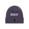 NEW ERA MULTI PATCH BEANIE BROOKLYN NETS GREY ONE